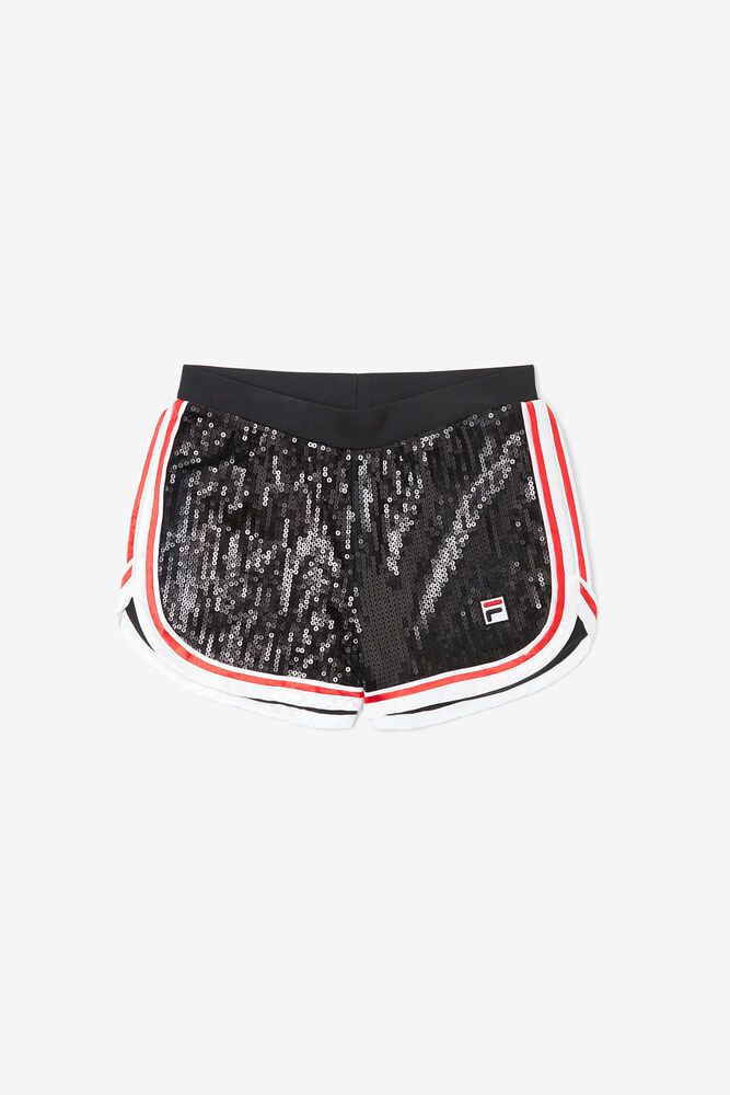 Fila Naisten Shortsit Kachina Mustat - QRKL-02483